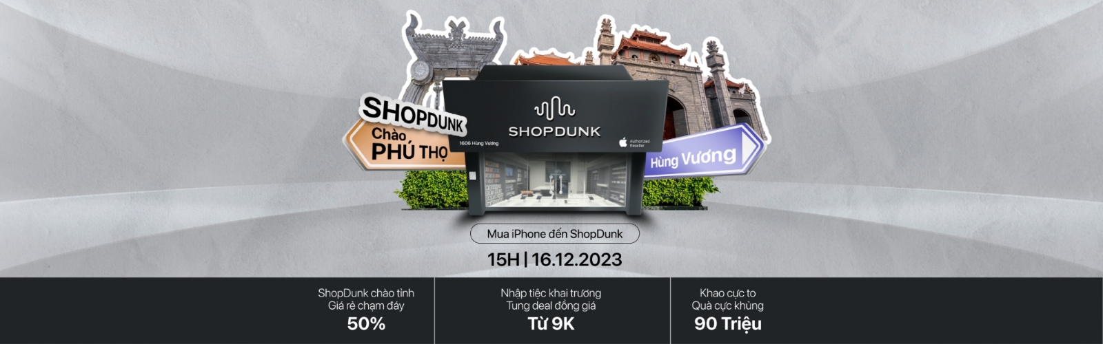Hình ảnh cho danh mục PHÚ THỌ ƠI! SHOPDUNK ĐÃ TỚI NƠI!